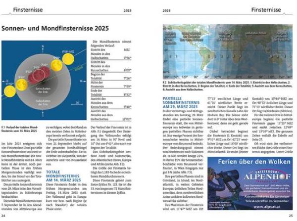 Kosmos Verlag Jahrbuch Himmelsjahr 2025